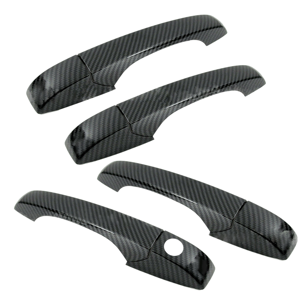 COPRI MANIGLIA PORTA esterna fibra carbonio ABS per SUV Dodge Durango  2011-2020 EUR 34,12 - PicClick IT