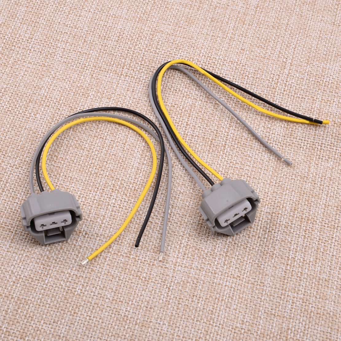 2pcs Front Turn Signal Light Connector Plug fit for Toyota Corolla